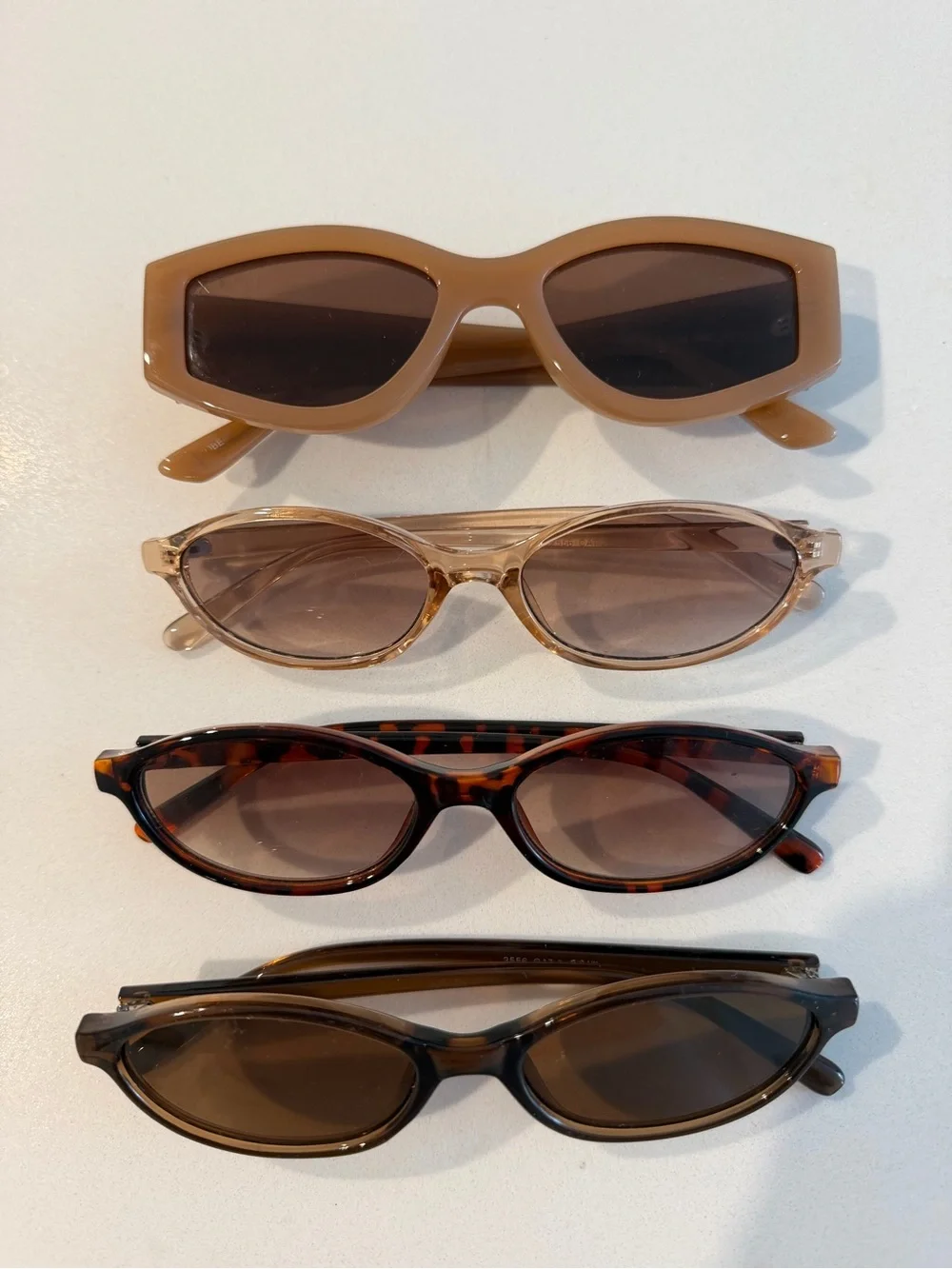 Dime Sunglasses + 3 Amazon Pairs